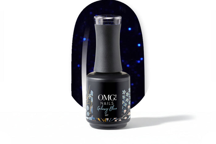 017 Galaxy Blue Gel Polish