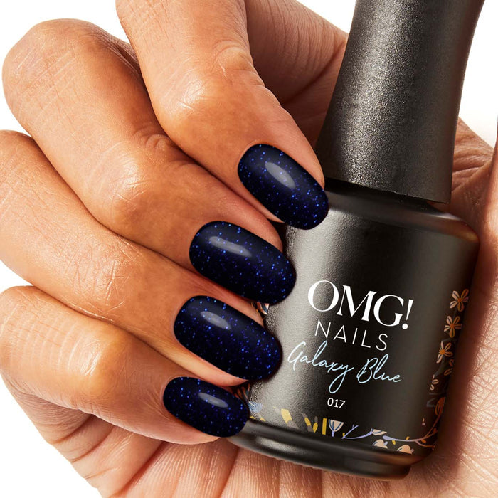 017 Galaxy Blue Gel Polish