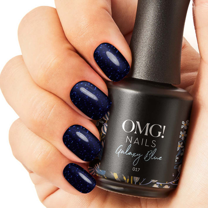 017 Galaxy Blue Gel Polish