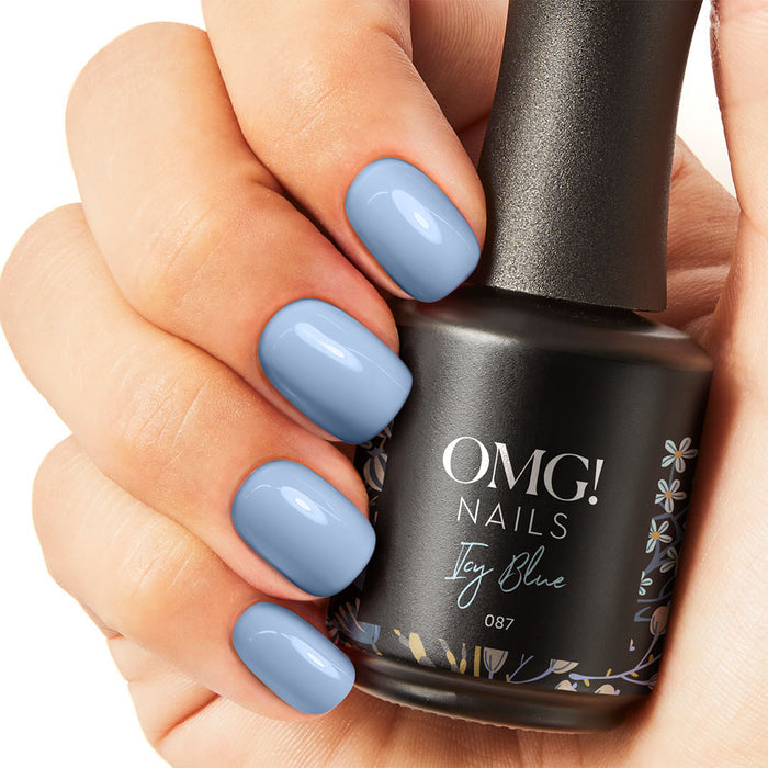 087 Icy Blue Gel Polish