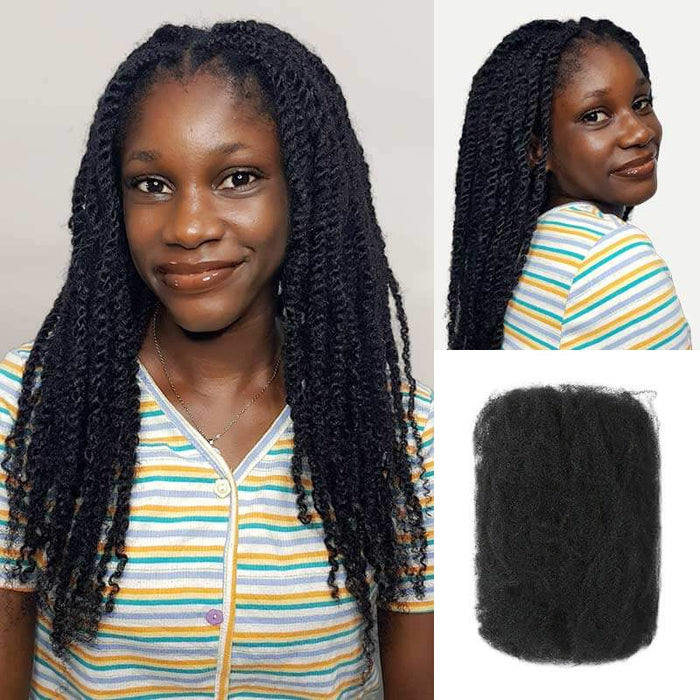 Natural Black #1B / 10'' / 3 Packs