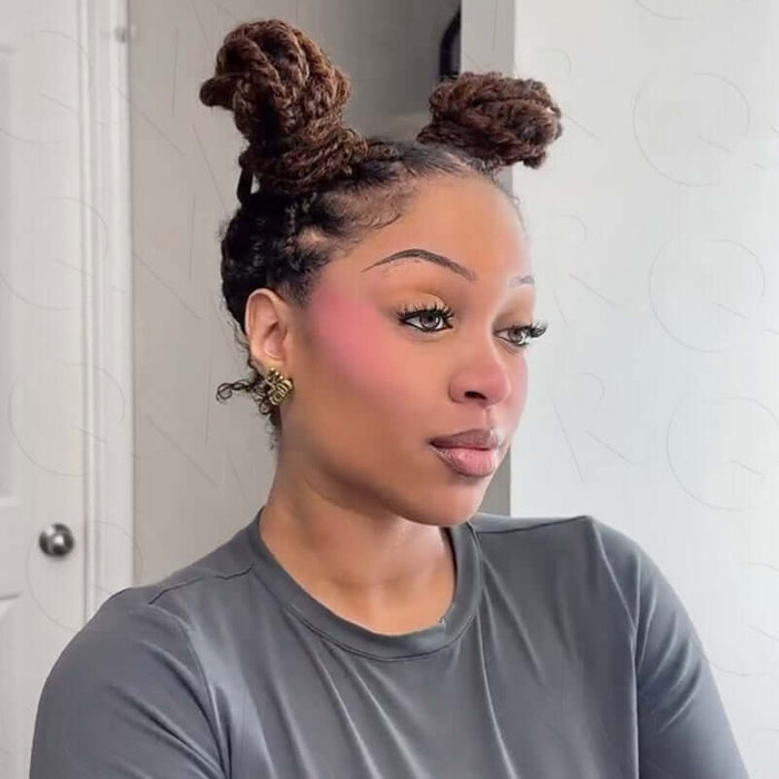 natural afro kinky bulk human hair for protective styles