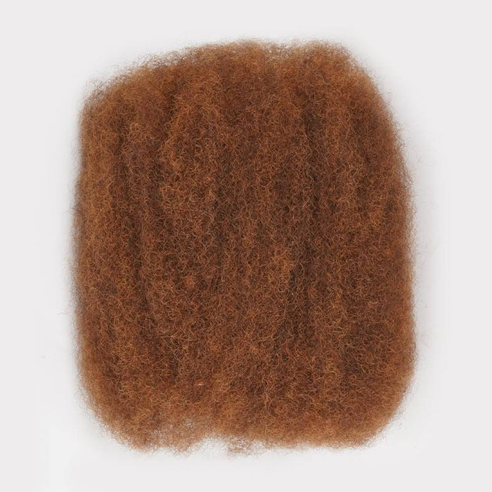 dark brown afro kinky bulk human hair