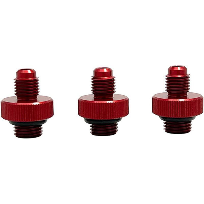 1/4" Alum Quick Connect Fittings (3)