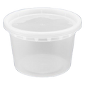 16 oz Heavy Deli Containers Combo
