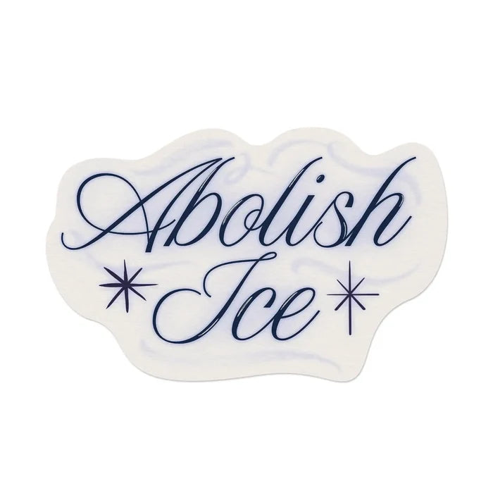 Abolish Ice Sticker