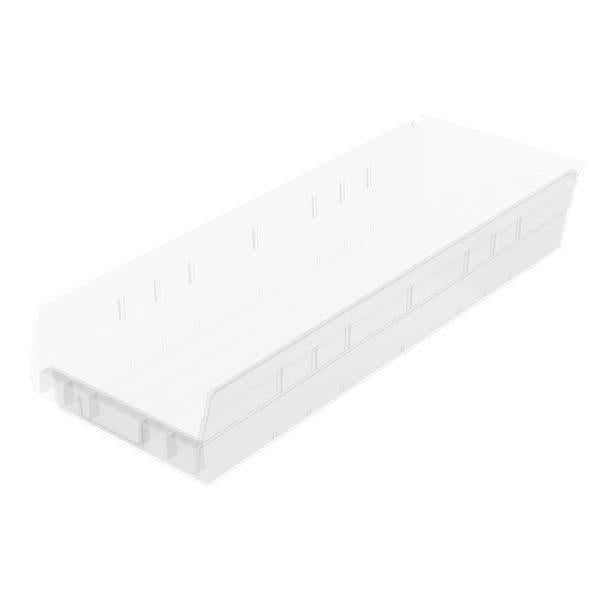 Akro-Mils Shelf Bins, 23 5/8"L