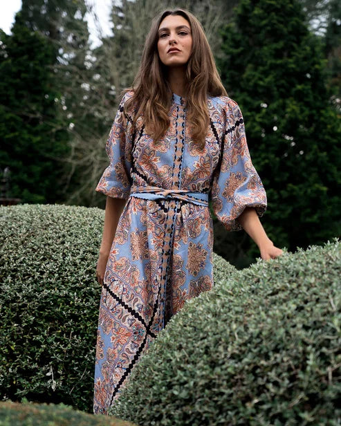 ALEXANDRA MAXI DRESS in Folk by Arlingtone Milne