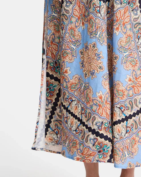ALEXANDRA MAXI DRESS in Folk by Arlingtone Milne