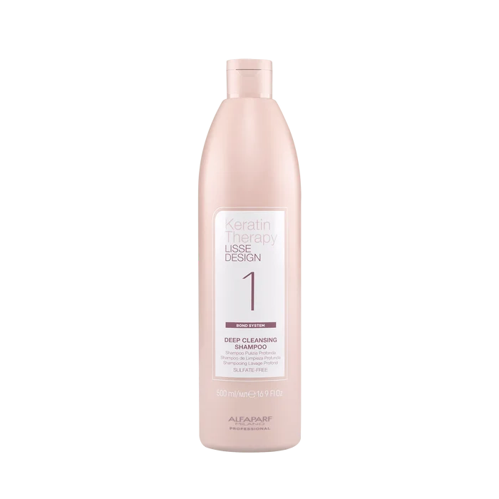 Alfaparf simple Alfaparf Keratin Therapy Lisse Design Deep Cleansing Shampoo 500ml
