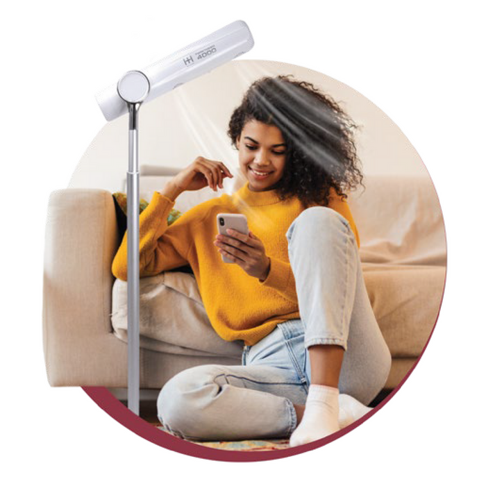 ANNIE Hot & Hotter Twin Turbo 4000 Adjustable Handsfree Stand Dryer