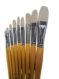 artist filbert brushes