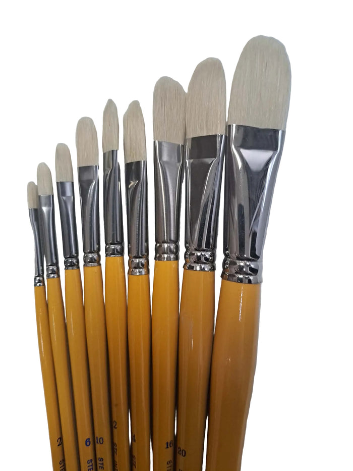 artist filbert brushes