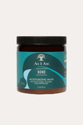 As I Am Bond Moisturizing Mask jar (8 oz), an intensive repair treatment designed to restore strength and elasticity to damaged hair.