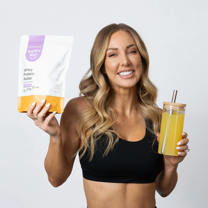 Happy Way Drink Ashy Bines Whey Protein Water Passionfruit 420g