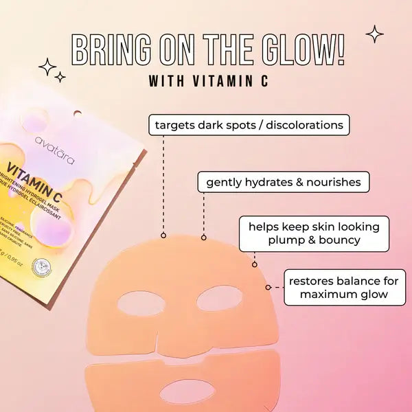 Avatara - Vitamin C Brightening Hydrogel Mask