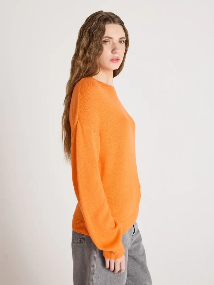 AVERY COTTON KNIT SWEATER | Clementine - Darling & Domain