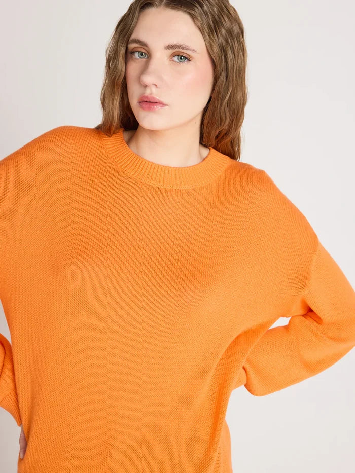 AVERY COTTON KNIT SWEATER | Clementine - Darling & Domain