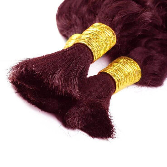 99j kinky curly bulk hair extensions for knotless boho braids
