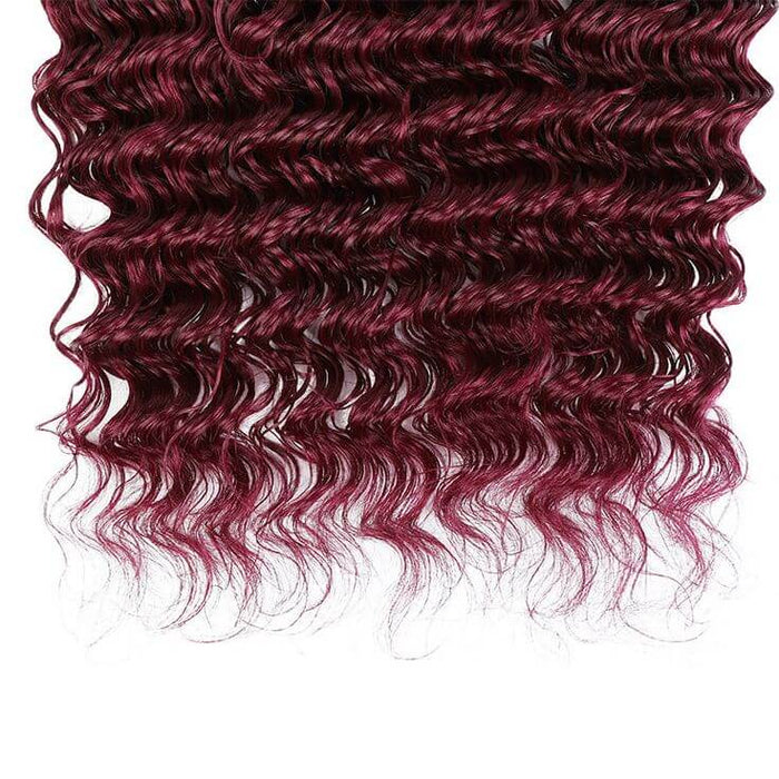 deep wave curly ends human hair bulk hair for boho braids