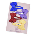 Baby Bow Snap Clip Set