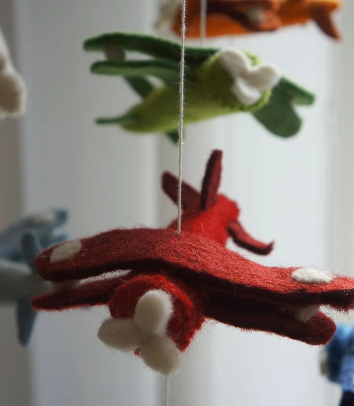 Gamcha - Baby Decoration Mobile - Air plane Mix - Details