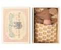 Maileg - Baby Mouse In A Box - Sleepy Wakey - Rose