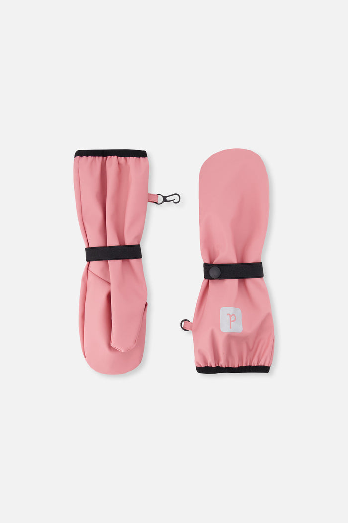Baby Rain Mittens Pink-0