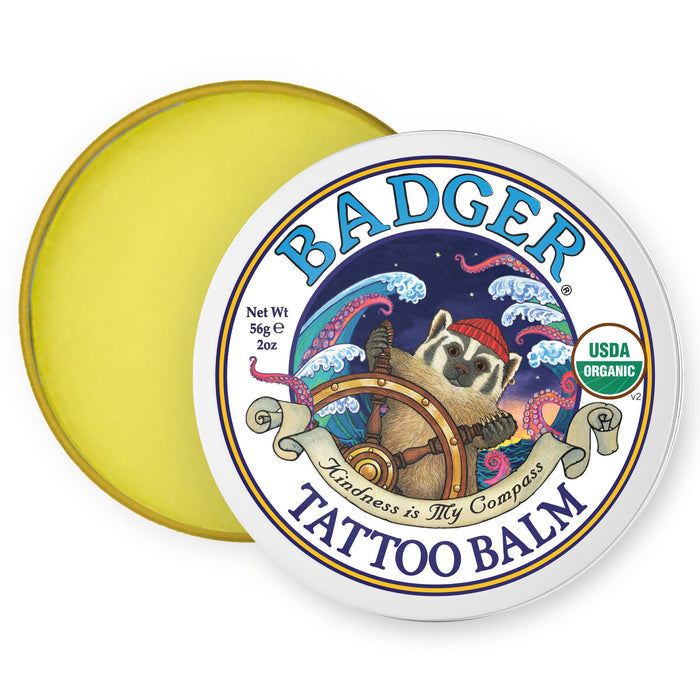 Badger - Badger Tattoo Balm, Organic Tattoo Aftercare