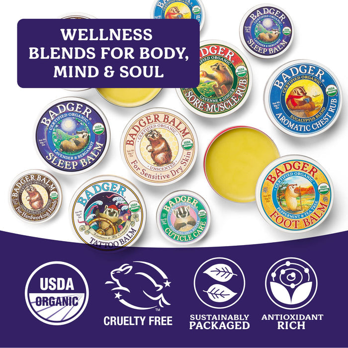 Badger - Badger Tattoo Balm, Organic Tattoo Aftercare
