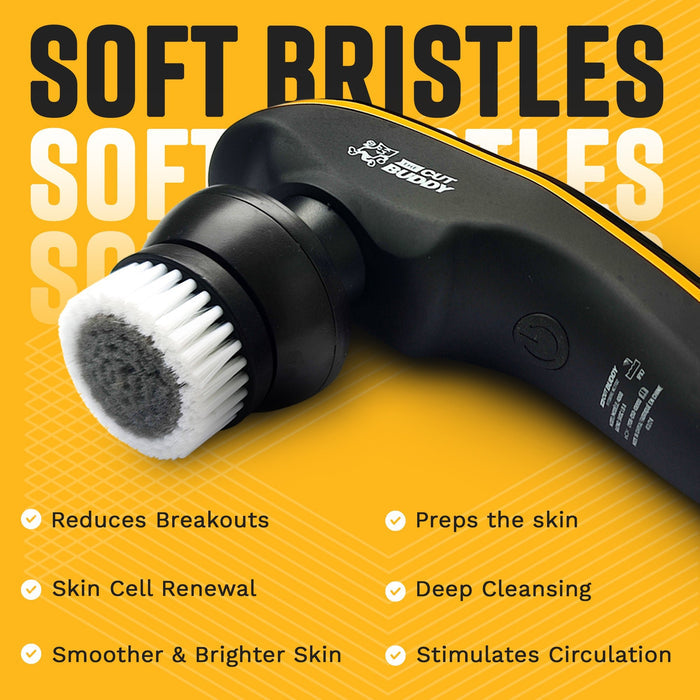Bald Buddy - Exfoliating Brush Attachment - The Cut Buddy - The Cut Buddy