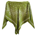 Bandana Paisley Print Scarf Poncho