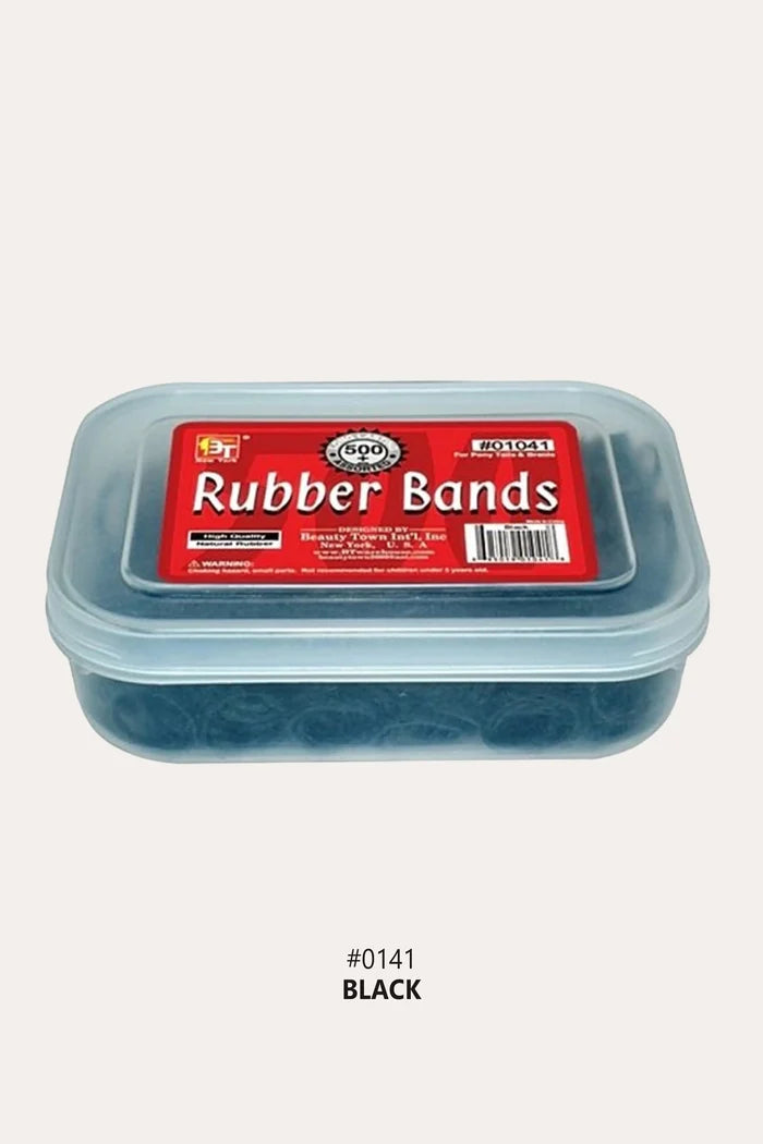 BEAUTY TOWN 500 RUBBER BANDS BEAUTY TOWN