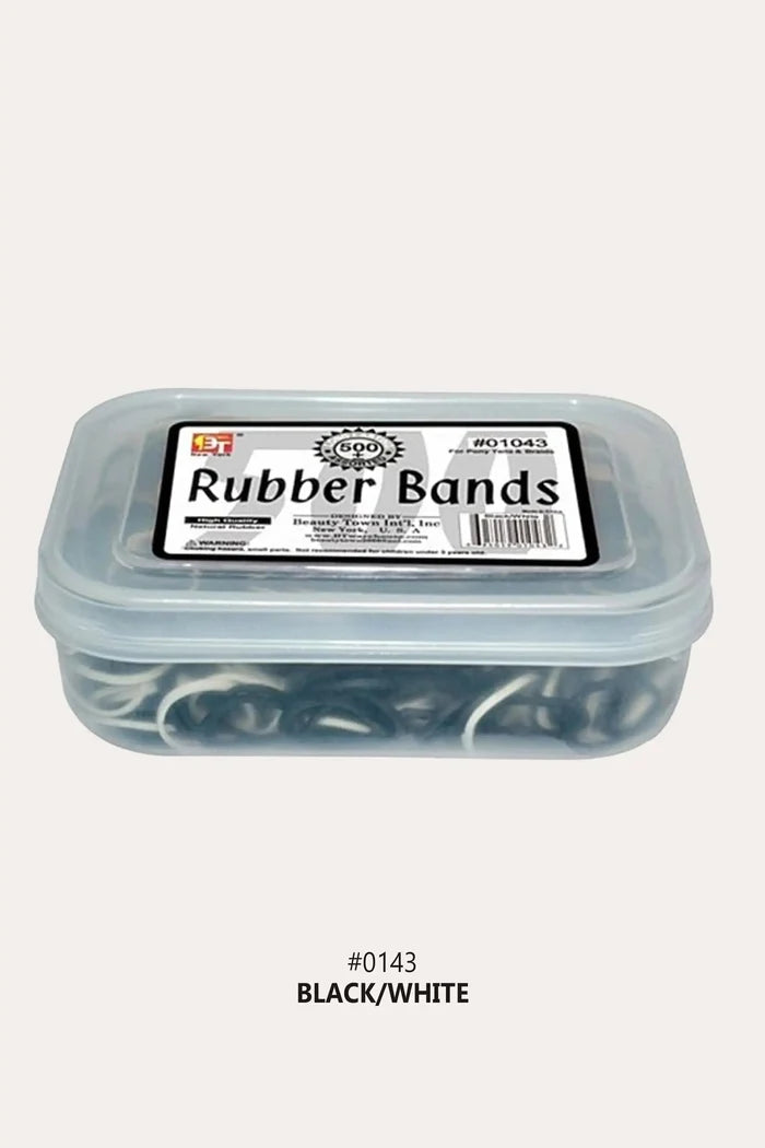BEAUTY TOWN 500 RUBBER BANDS BEAUTY TOWN
