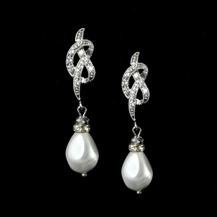 Pearl Wedding Jewelry - Freshwater Pearl Bridal 3-Piece Jewelry Set