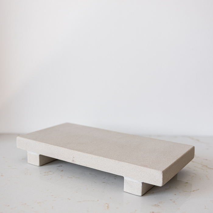 Beige Sandstone Trivet Riser - Magnolia Lane co. Home + Garden + Gift