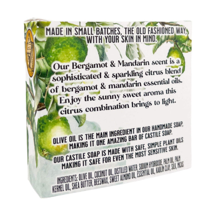 Bergamot & Mandarin -Bar Soap - Old Town Soap Co.