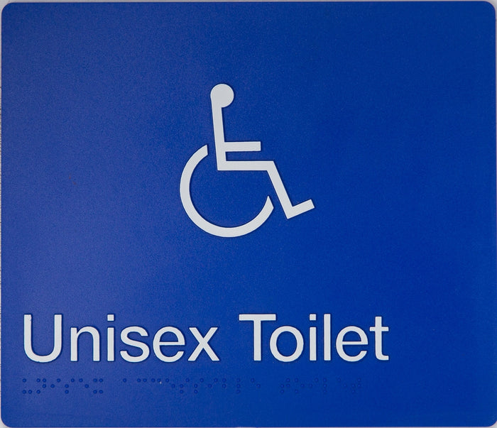BEST BUY DT Accessible Toilet Sign Braille