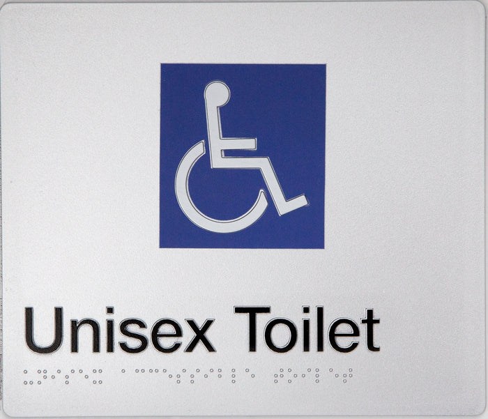 BEST BUY DT Accessible Toilet Sign Braille