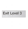 BEST BUY EL3 Exit Sign Level 3 Braille