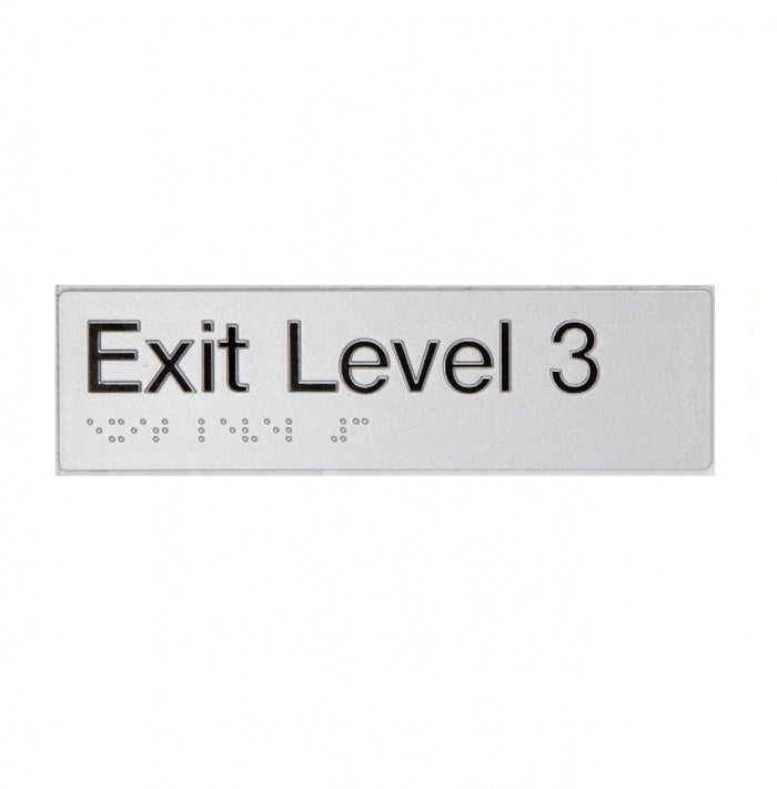 BEST BUY EL3 Exit Sign Level 3 Braille