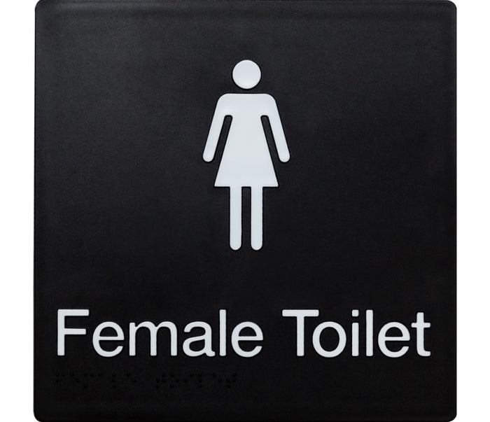 BEST BUY FT Female Toilet Sign Braille