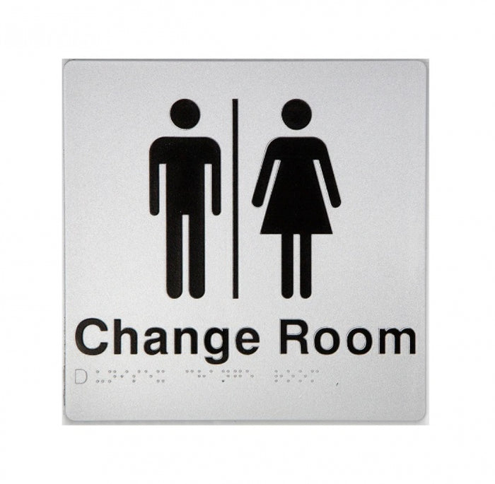 BEST BUY MFCR Unisex Change Room Sign Braille