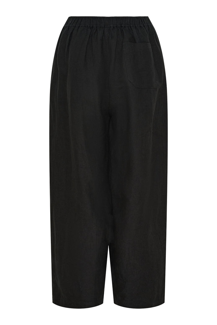BILLIE BARREL PANT in Black by Annie Mi
