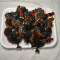 Black Rooster Kitchen Magnet
