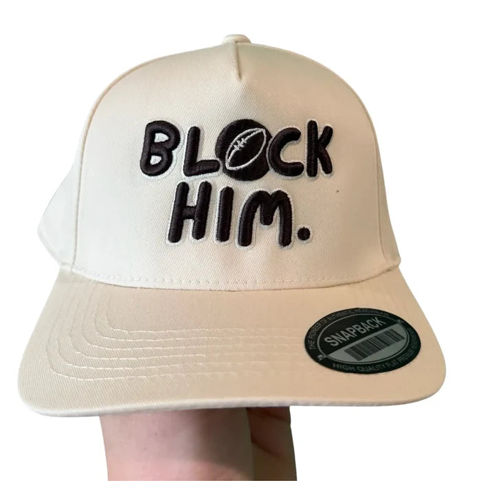 Block Him Canvas Cap