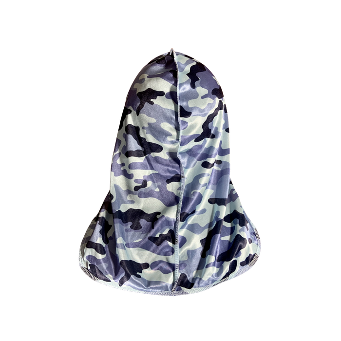 Blue Camouflage Durag