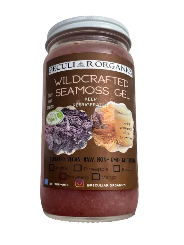 Blueberry Kiwi Sea Moss Gel - 16 oz