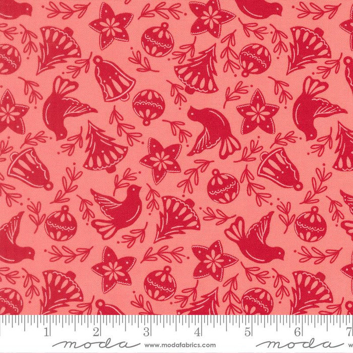 Blush- Cookie Cutters- Merrily on High- Fat Quarter
