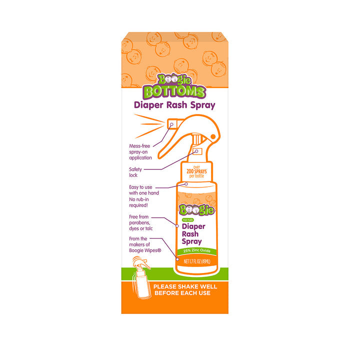 Boogie® No-Rub Diaper Rash Spray (Case of 12 - 4/3)